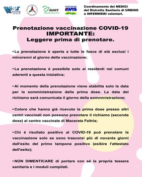 istruzioni covid 19 vaccinazioni